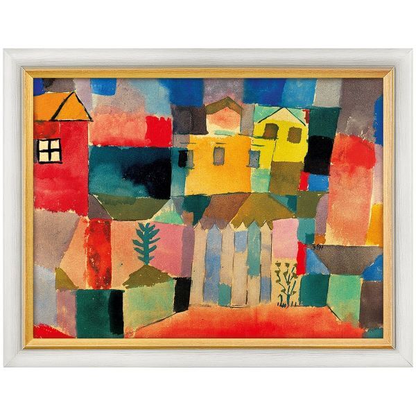 Klee, Paul: »Häuser am Meer« (1914), gerahmt