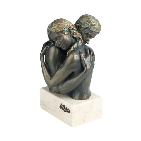 Anglada, Angeles: Skulptur »Idyll«, Kunstguss Steinoptik