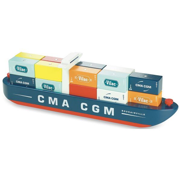 Containerschiff aus Holz »Vilacity«