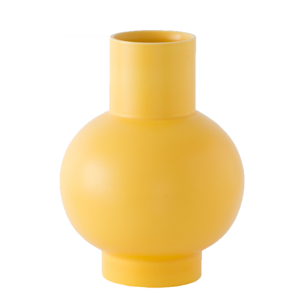 Vase »Strøm« Gelb
