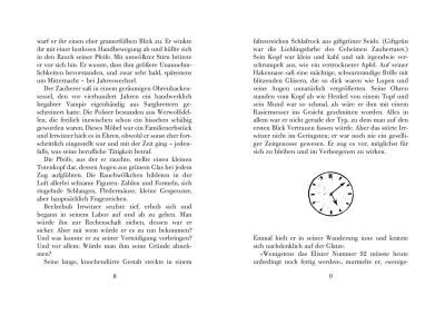 Innenansicht zu Ende, M: Der satanarchäolügenialkohöllische Wunschpunsch