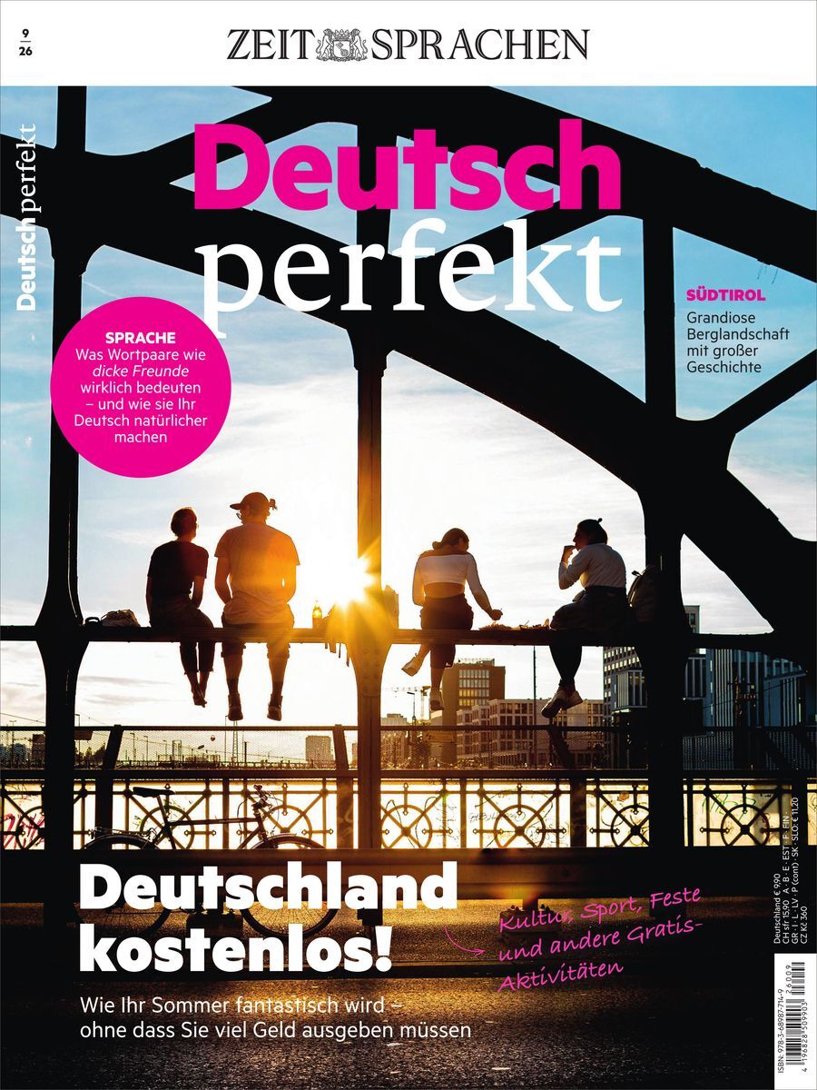 Deutsch perfekt Magazin 9/2026 | ZEIT Shop