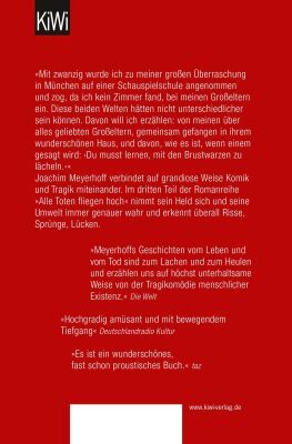 Rückansicht - Meyerhoff, J: Ach, diese Lücke, diese entsetzliche Lücke